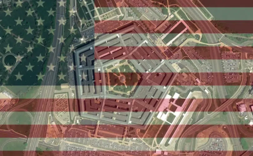 | US Flag Pentagon | MR Online